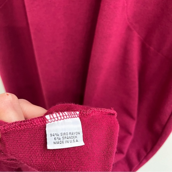 Bryn Walker Philippa Jersey Stretch Long Sleeve Maxi Lagenlook Lantern Dress - Picture 11 of 12